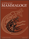 AUSTRALIAN MAMMALOGY雜志封面